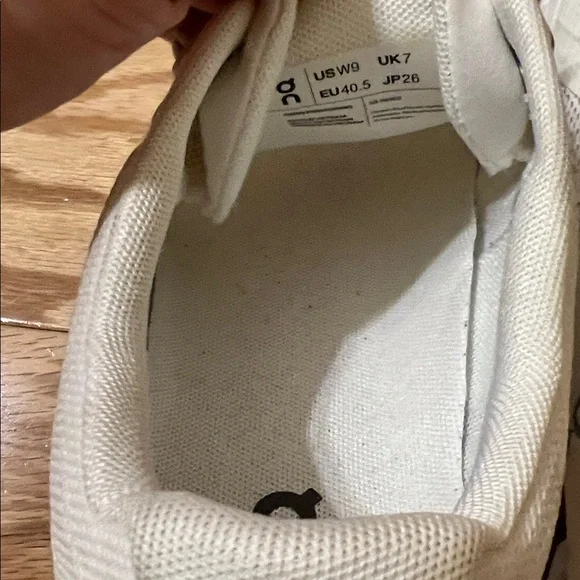 On Cloud white shoes. In great condition. - Picture 11 of 17